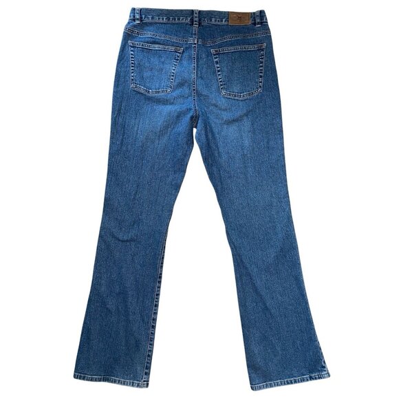 Ralph Lauren Jeans Co Women's 8 Blue Classic Straight Leg Green Label - Picture 2 of 8